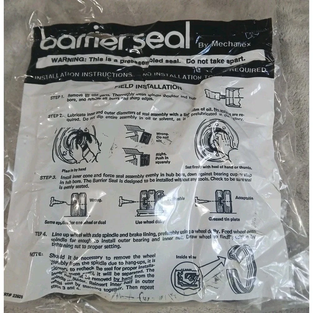 Mechanex Barrier Seal‎ 714400 New In The Box